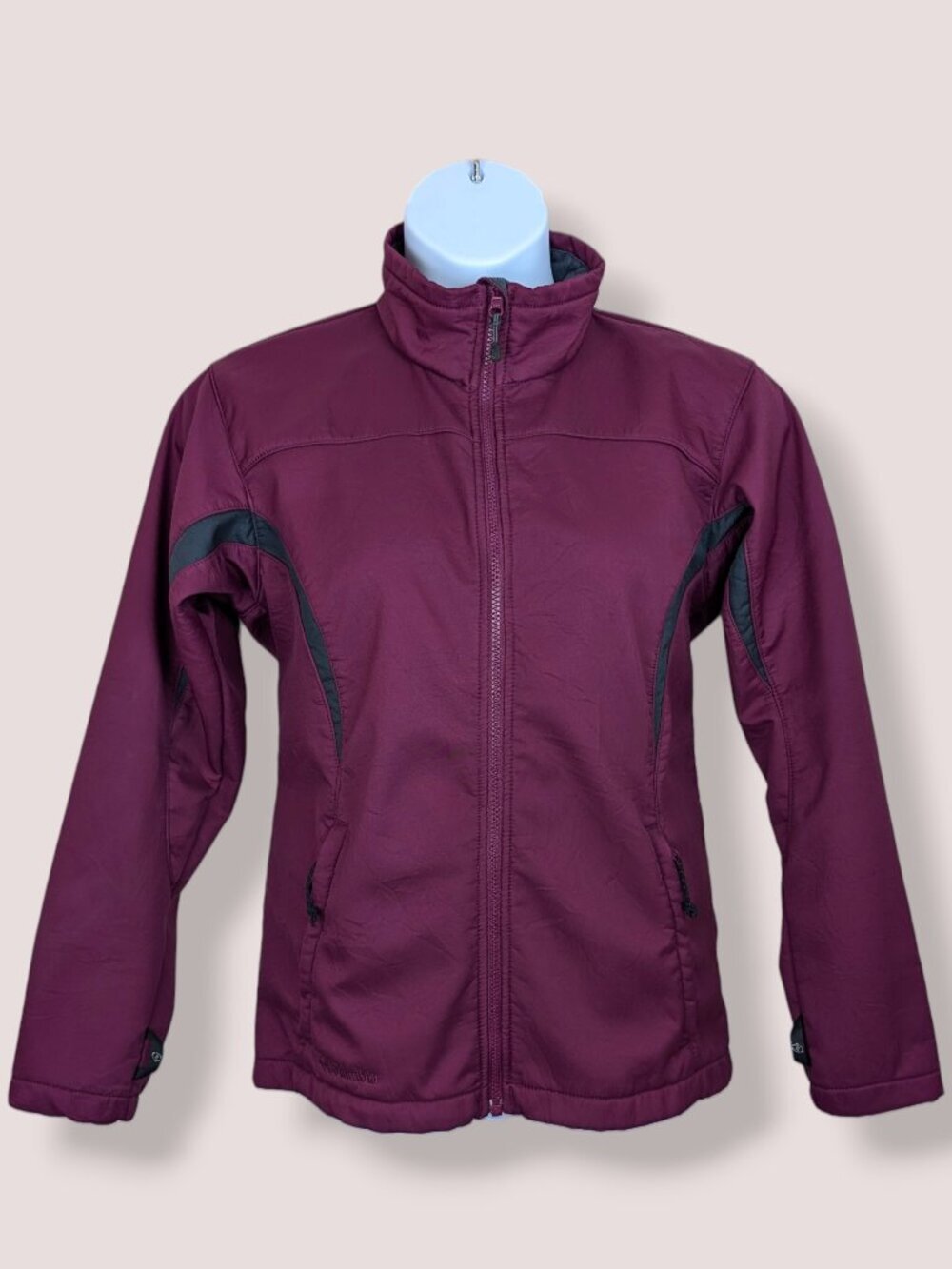 Columbia Purple Full Zip Interchange Coat
